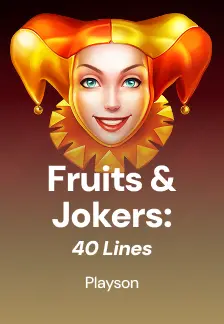 Fruits & Jokers: 40 Lines