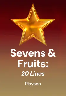 Sevens&Fruits: 20 Lines