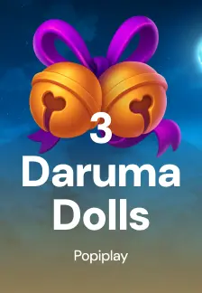 3 Daruma Dolls