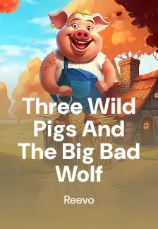 Three Wild Pigs And The Big Bad Wolf
