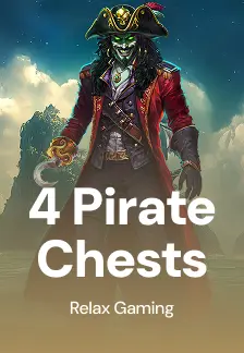 4 Pirate Chests