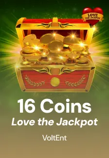 16 Coins Love the Jackpot