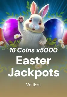 16 Coins x5000 Easter Jackpots