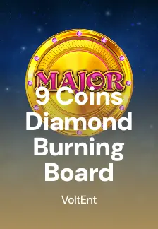 9 Coins Diamond Burning Board