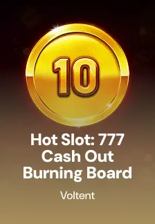 Hot Slot: 777 Cash Out Burning Board