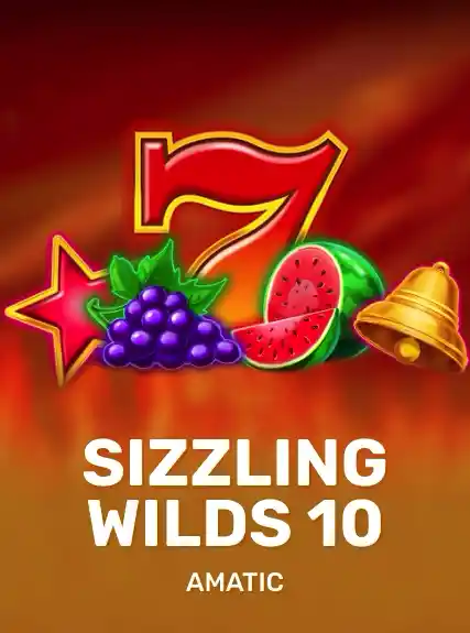Sizzling Wilds 10 game tile