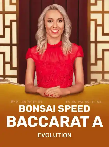 Bonsai Speed Baccarat A game tile