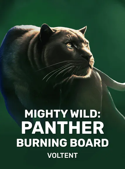 Mighty Wild: Panther Burning Board game tile