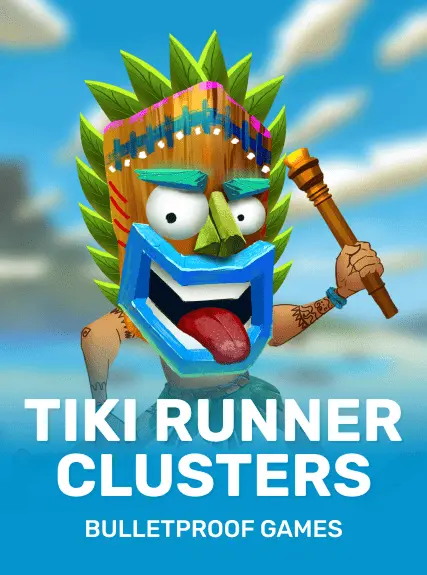 Tiki Runner Clusters game tile