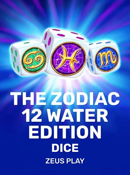The Zodiac 12 Water Edition Dice game tile