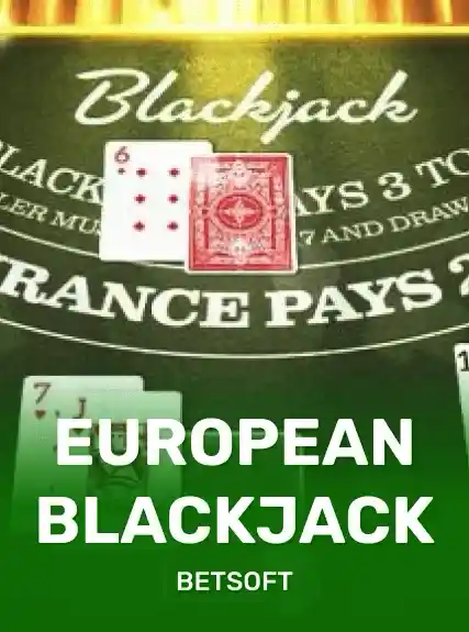 European Blackjack game tile