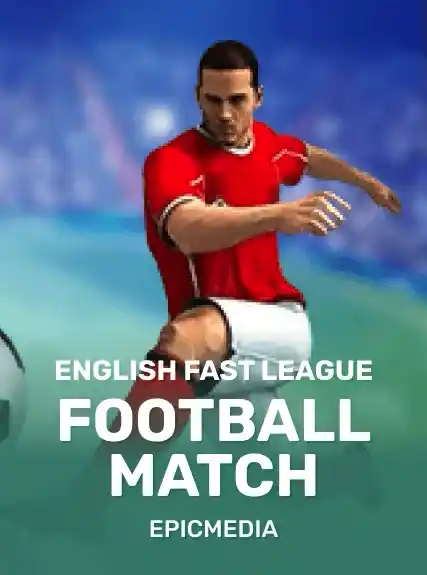 English Fast League Football Match game tile