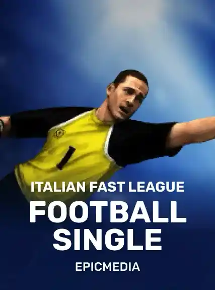 Italian Fast League Football Single game tile