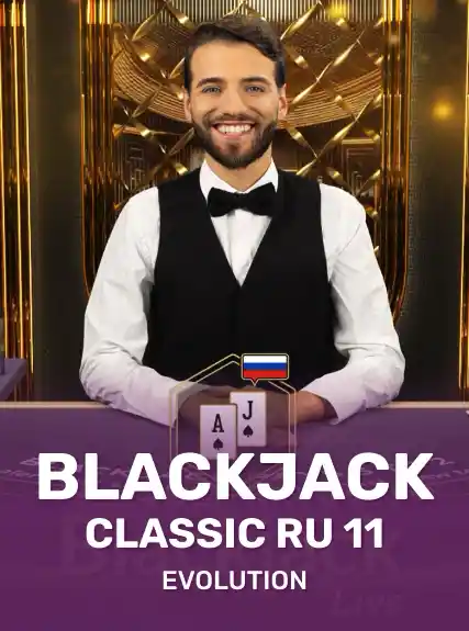Blackjack Classic Ru 11 game tile