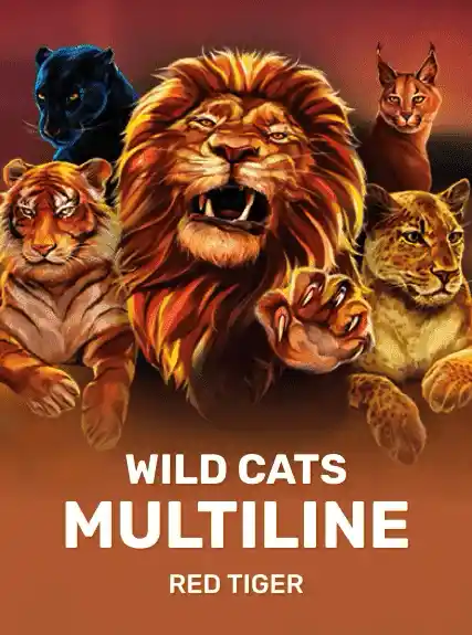 Wild Cats Multiline game tile