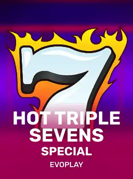 Hot Triple Sevens Special game tile