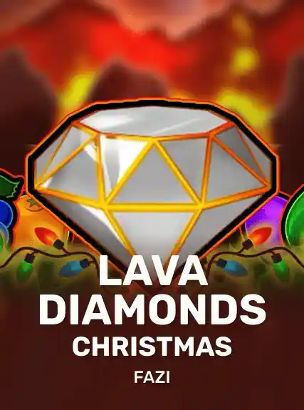Lava Diamonds Christmas game tile