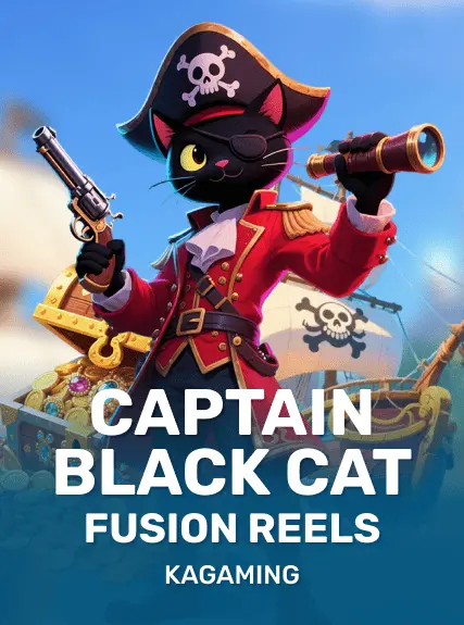 Captain Black Cat Fusion Reels game tile