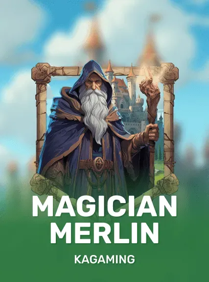 Magician Merlin game tile