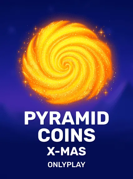 Pyramid Coins X-Mas game tile