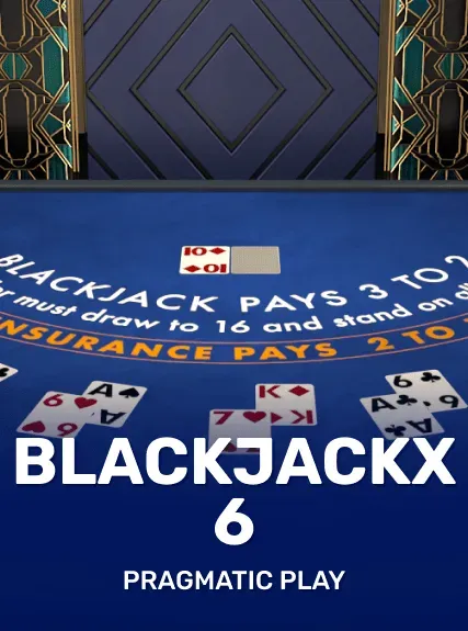 BlackjackX 6 game tile