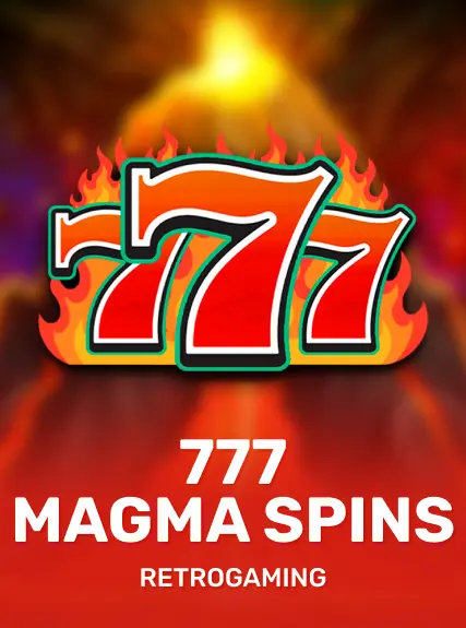 777 Magma Spins game tile