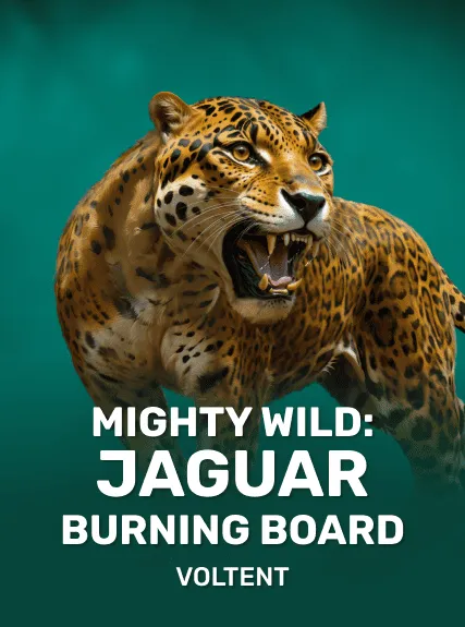 Mighty Wild: Jaguar Burning Board game tile