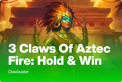3 Claws of Aztec Fire: Hold & Win