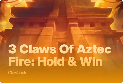 3 Claws of Aztec Fire: Hold & Win
