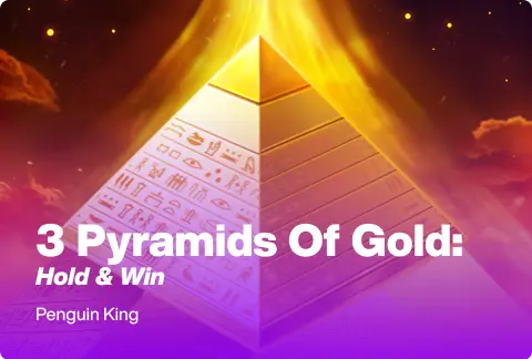 3 Pyramids of Gold: Hold & Win
