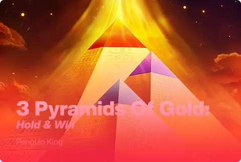 3 Pyramids of Gold: Hold & Win
