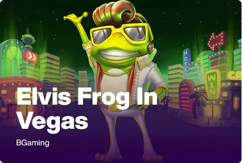 Elvis Frog in Vegas