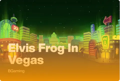 Elvis Frog in Vegas