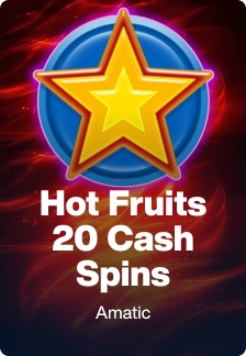 Hot Fruits 20 Cash Spins