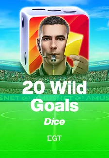 20 Wild Goals Dice