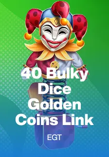40 Bulky Dice Golden Coins Link