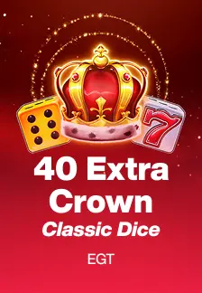 40 Extra Crown Classic Dice