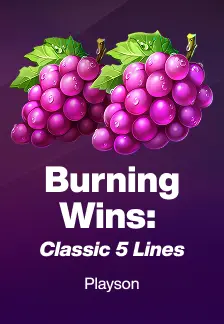 Burning Wins: classic 5 lines