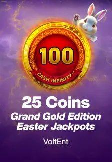 25 Coins Grand Gold Edition Easter Jackpots