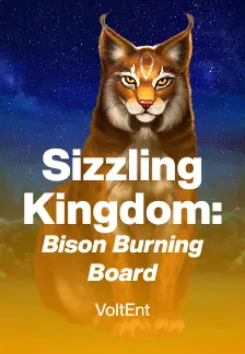 Sizzling Kingdom: Bison Burning Board