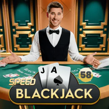 Speed Blackjack 58 game tile