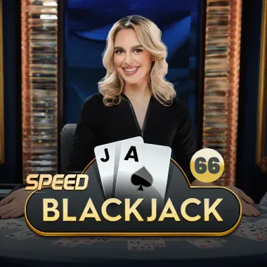 Speed Blackjack 66 game tile