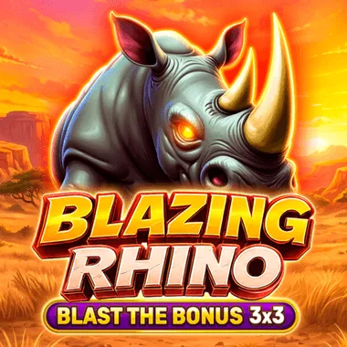 Blazing Rhino - Blast The Bonus 3x3