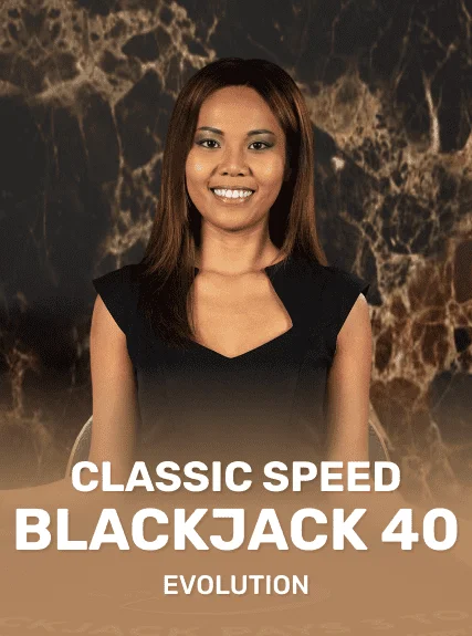 Classic Speed Blackjack 40 game tile