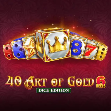 40 Art of Gold 6 Reels Dice Edition game tile