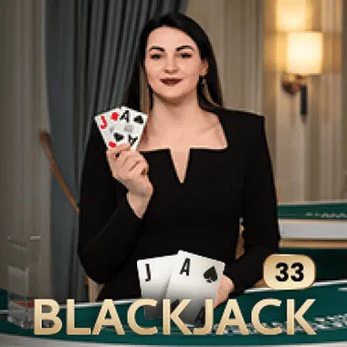 Blackjack 33 game tile