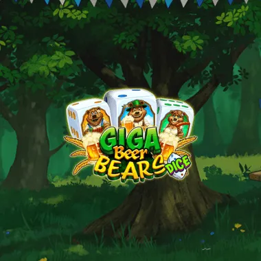 Giga Beer Bears Dice game tile