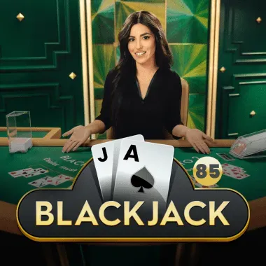 Blackjack 85 - Emerald game tile