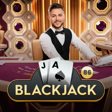 Blackjack 86 game tile
