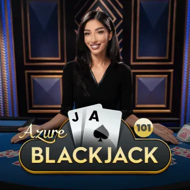 Blackjack 101 - Azure game tile